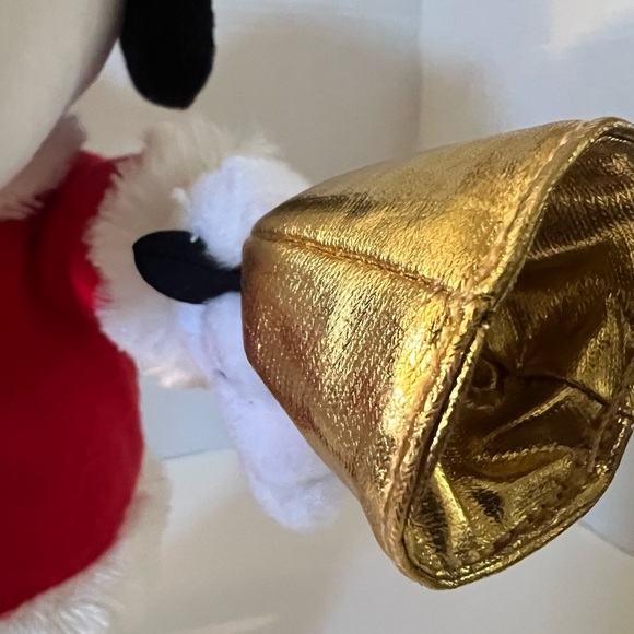 Hallmark Snoopy Bell-Ringer Plush in Red and White - Picture 6 of 10